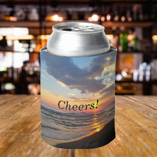 Enfriador De Latas Foto personalizado y texto personalizado