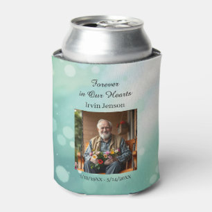Enfriador De Latas Foto y poema Memorial por siempre en nuestros co