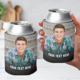 Enfriador De Latas Foto y texto personalizados