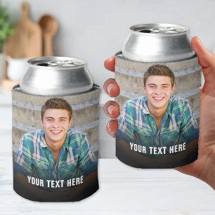 Enfriador De Latas Foto y texto personalizados