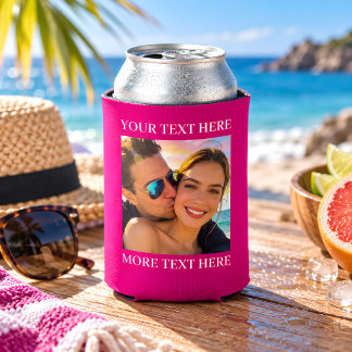 Enfriador De Latas Foto y texto personalizados