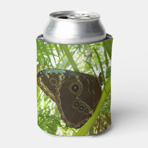 Enfriador De Latas Fotografía de la naturaleza de la mariposa Morpho 