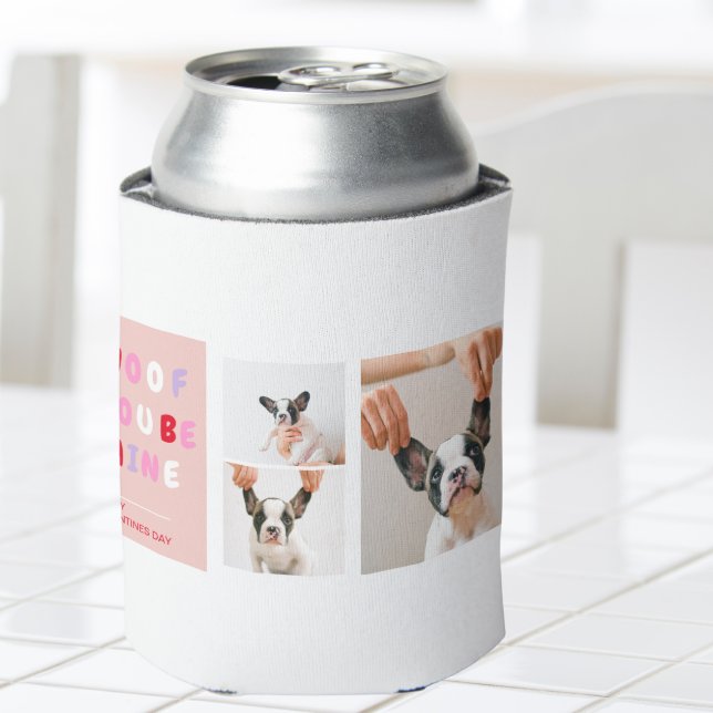 Enfriador De Latas Fotografía de tres grupos | Perro Valentines Gift (Subido por el creador)
