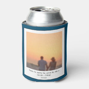 Enfriador De Latas Fotos retro instantáneas nombres personalizado mo