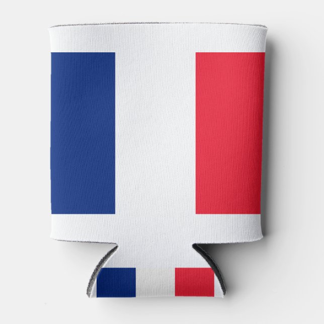 Enfriador De Latas France Flag (Anverso)
