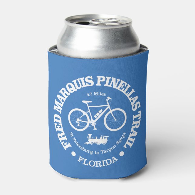 Enfriador De Latas Fred Marquis Pinellas Trail (cycling) (Lata Anverso)