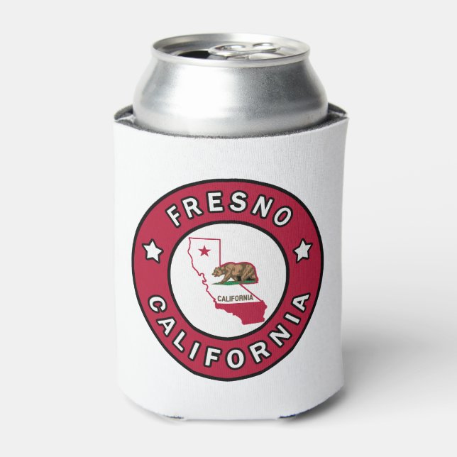 Enfriador De Latas Fresno California (Lata Anverso)
