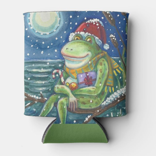 ENFRIADOR DE LATAS FROG EN UN REGISTRO, NAVIDADES FIESTA SANTA REFRIG (Anverso)