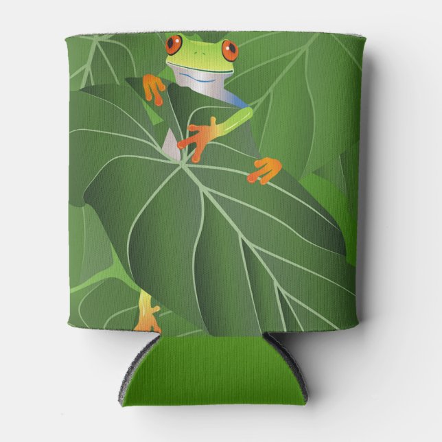 Enfriador De Latas Frog Koozie (Anverso)