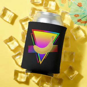 Enfriador De Latas Fruta de plátano retro