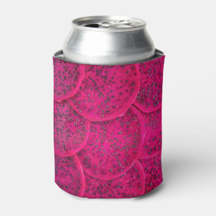 Enfriador De Latas Fruta del dragón rosa tropical
