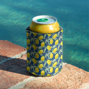 ENFRIADOR DE LATAS FRUTAS DE LIMÓN EN AZUL PAÍS
