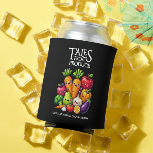 Enfriador De Latas Frutas Divertidas Cuentos de Verduras de Frutas y
