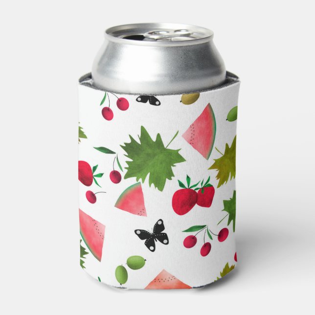 Enfriador De Latas Frutas frescas sin foco Berries Personalizado de a (Lata Anverso)