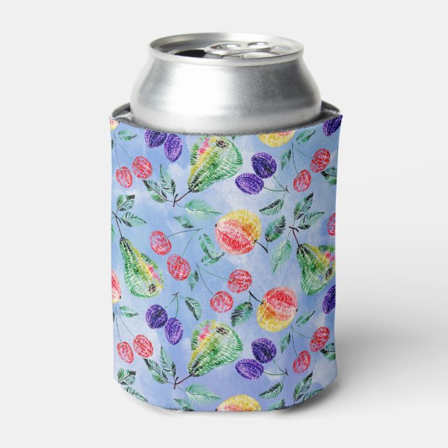 Enfriador De Latas Frutas y bayas. (Lata Anverso)