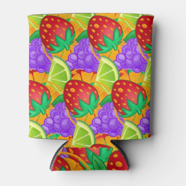 Enfriador De Latas Fruto Jugo Fresa Uva Lime Naranja Sabor (Anverso)