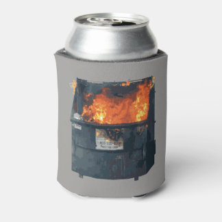 Enfriador De Latas Fuego en el Contenedor - divertido desorden