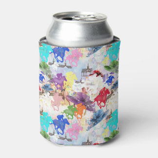 Enfriador De Latas Fuera A Las Carreras De Caballos