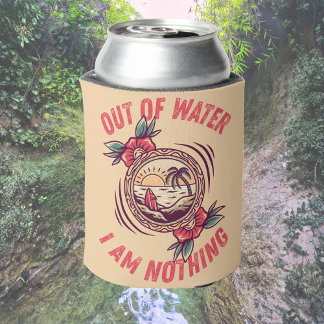 Enfriador De Latas Fuera del agua no soy nada Surf | Amantes del océa
