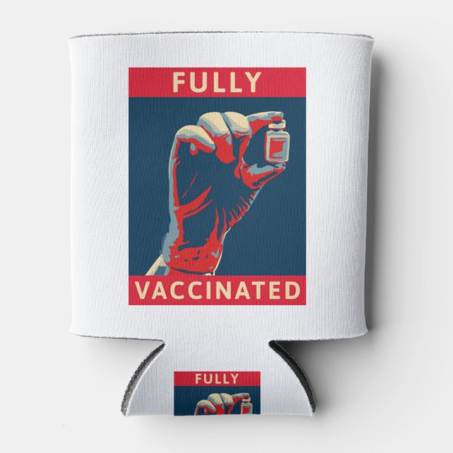 Enfriador De Latas Fully Vaccinated (Anverso)
