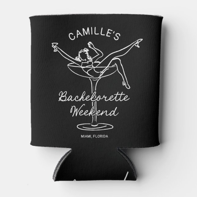 Enfriador De Latas Fun Bachelorette Weekend (Anverso)