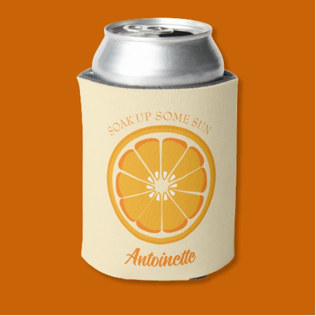 Enfriador De Latas Fun Naranja Citrus (Subido por el creador)