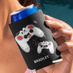 Enfriador De Latas Fun Personalizado Video Gamer   Niños