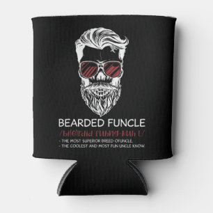 Enfriador De Latas Funcle con barba Funcle Funny Uncle Definition