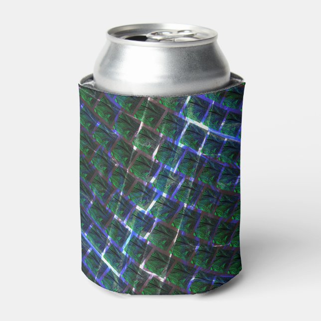 Enfriador De Latas Fundo de imagem verde solapa escura de grado? (Lata Anverso)