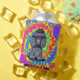 Enfriador De Latas Funky Black Poodle