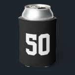 Enfriador De Latas Funny 50.º refrigerador de bebidas de cumpleaños p<br><div class="desc">El hombre es el mito el refrigerador de bebidas de la leyenda para los hombres. Cute idea de regalo de cumpleaños. Cita graciosa para el papá de encima de la colina el cumpleaños. Humor específico de la edad para el 50º cumpleaños. Texto personalizado y color de fondo. Cómoda idea de...</div>