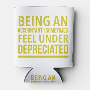 Enfriador De Latas Funny Accountant Pun