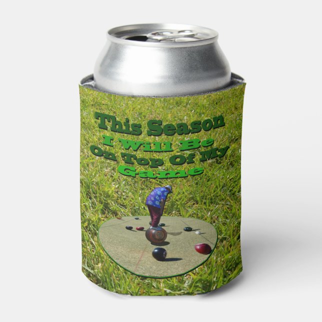 Enfriador De Latas Funny Bown de césped en tu juego, Refrigerador de  (Lata Anverso)
