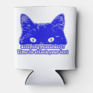 Enfriador De Latas Funny cat meme for kitten owners and lovers