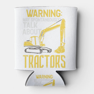 Enfriador De Latas Funny Construction Excavator