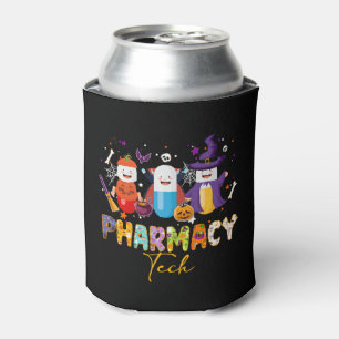 Enfriador De Latas Funny Farmacéutico Técnico Farmacéutico Halloween