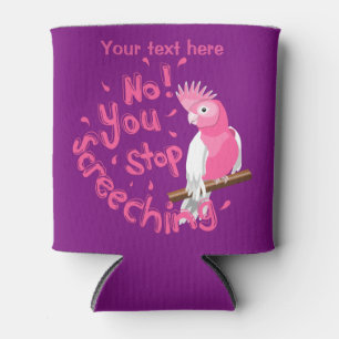 Enfriador De Latas Funny Galah Cockatiel
