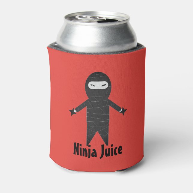 Enfriador De Latas Funny Ninja Juice Beer Cooler (Reverso de la lata)