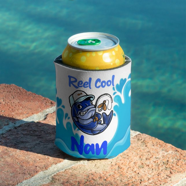 Enfriador De Latas Funny Novedad Gift Chiste Reel Guay Nan (Piscina in situ)