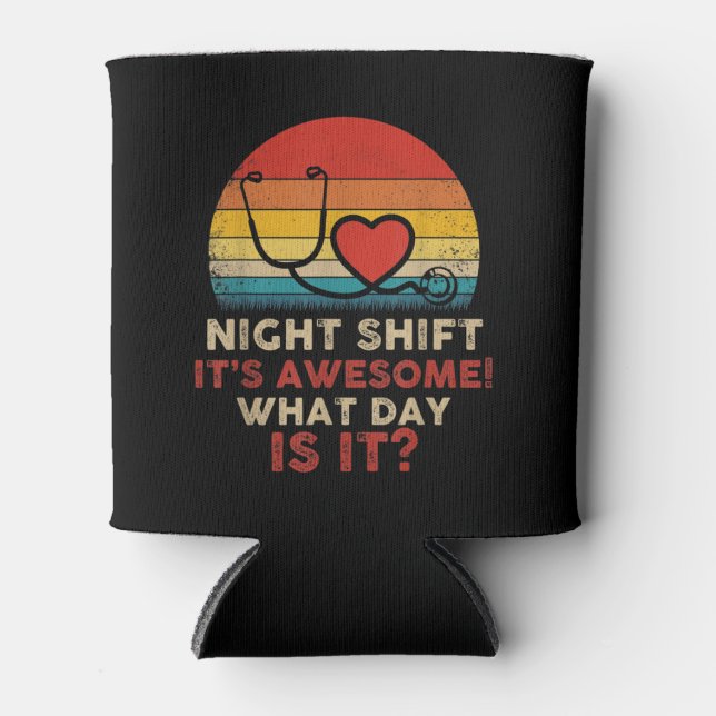 Enfriador De Latas Funny Nurse (Anverso)