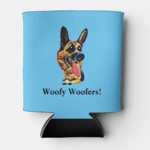 Enfriador De Latas Funny Personalizado German Shepherd Refrigerador d