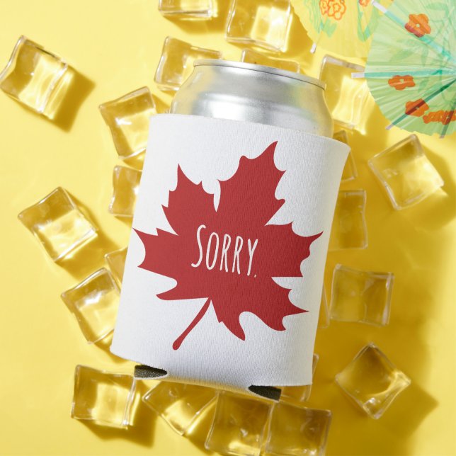 Enfriador De Latas Funny Refrigerador de bebidas canadiense (Verano in situ)