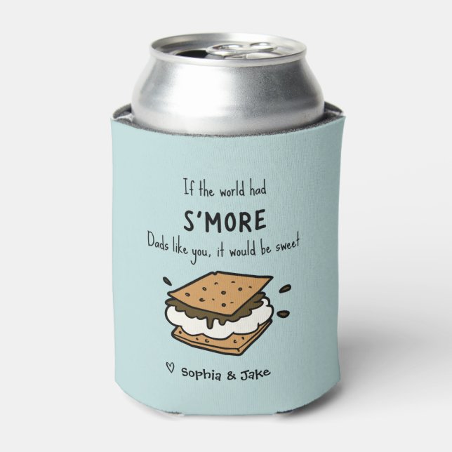 Enfriador De Latas Funny S'more Pun (Lata Anverso)