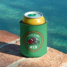 Fútbol refrigerador de bebidas - Añadir nombre y n