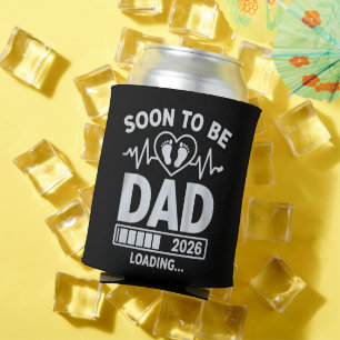Enfriador De Latas Futuro Papá 2026 Anuncio de Embarazo en Carga
