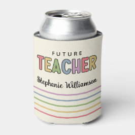 Enfriador De Latas Futuro y personalizado profesor colorido regalos d