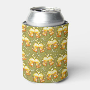 Enfriador De Latas Gafas De Patrón De Cerveza