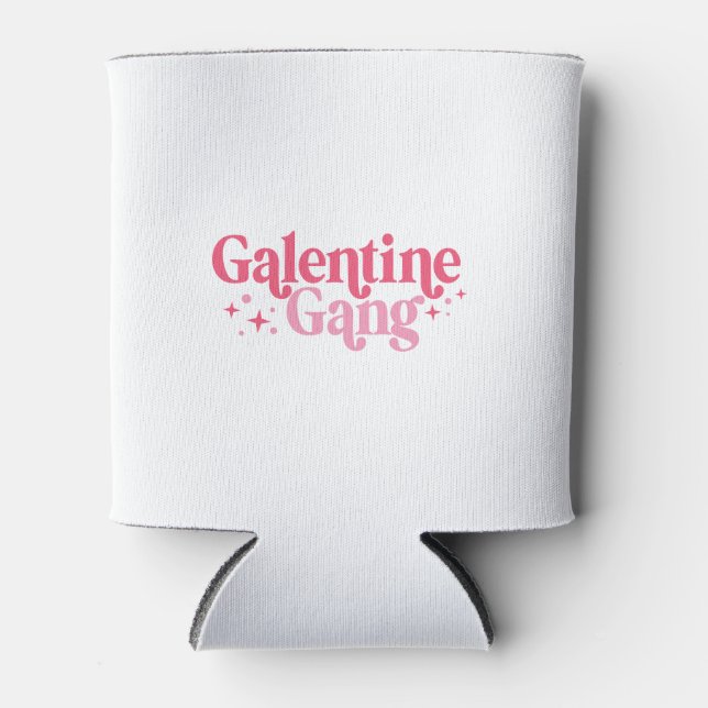 Enfriador De Latas Galentine Gang Refrigerador de bebidas (Anverso)