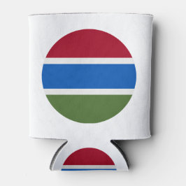 Enfriador De Latas Gambia Flag