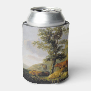 Enfriador De Latas Ganado cerca de un río Aelbert Cuyp